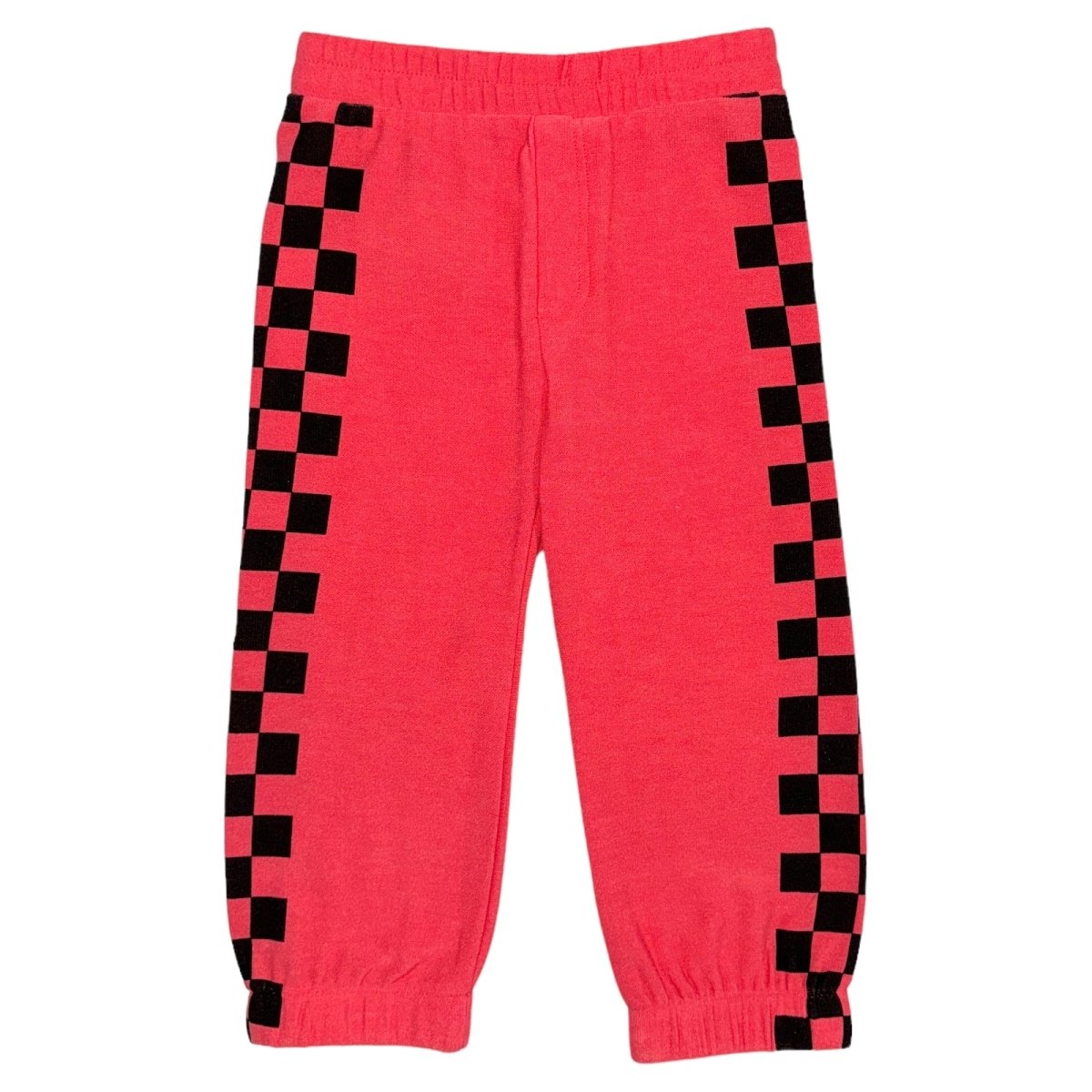 Red checkered sweatpants online