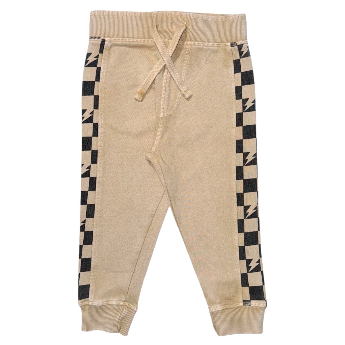 Checkerboard sweatpants on sale