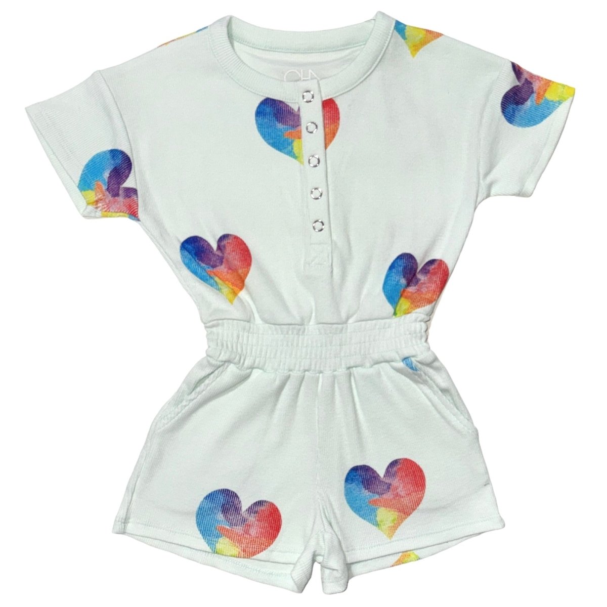 Rainbow Romper retailer