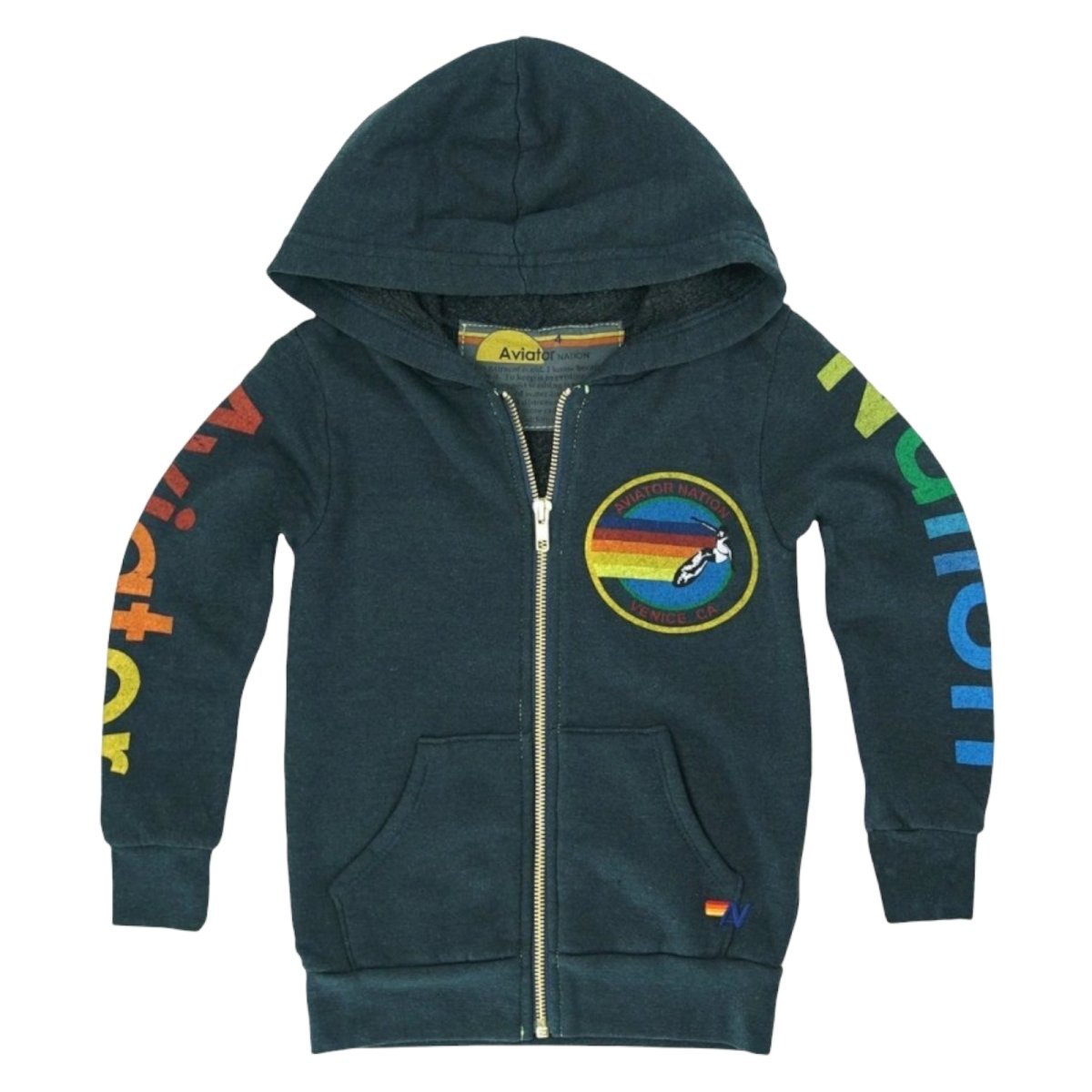 AVIATOR NATION ZIP UP HOODIE