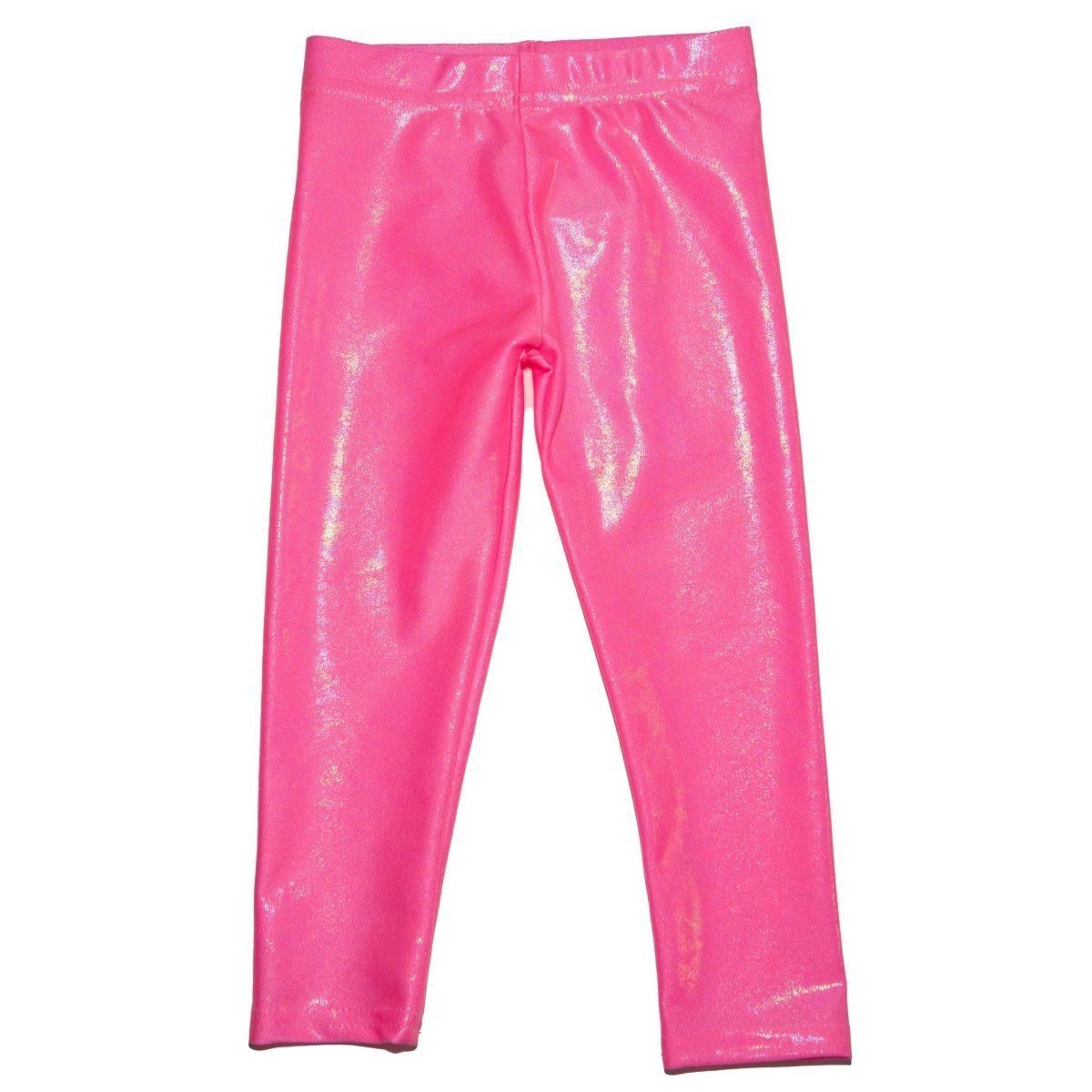 Pink Metallic Leggings