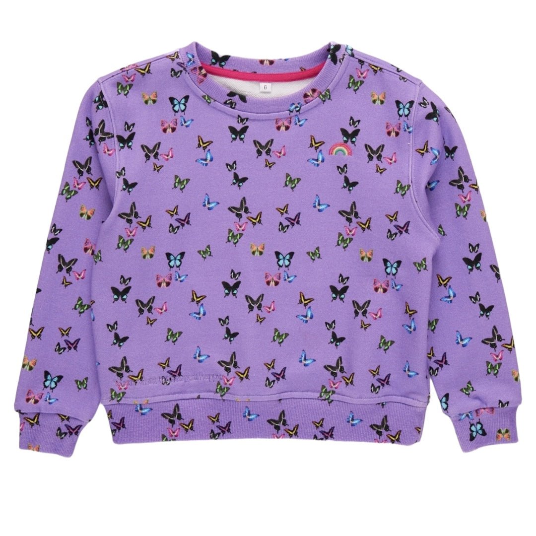 Butterfly crewneck online