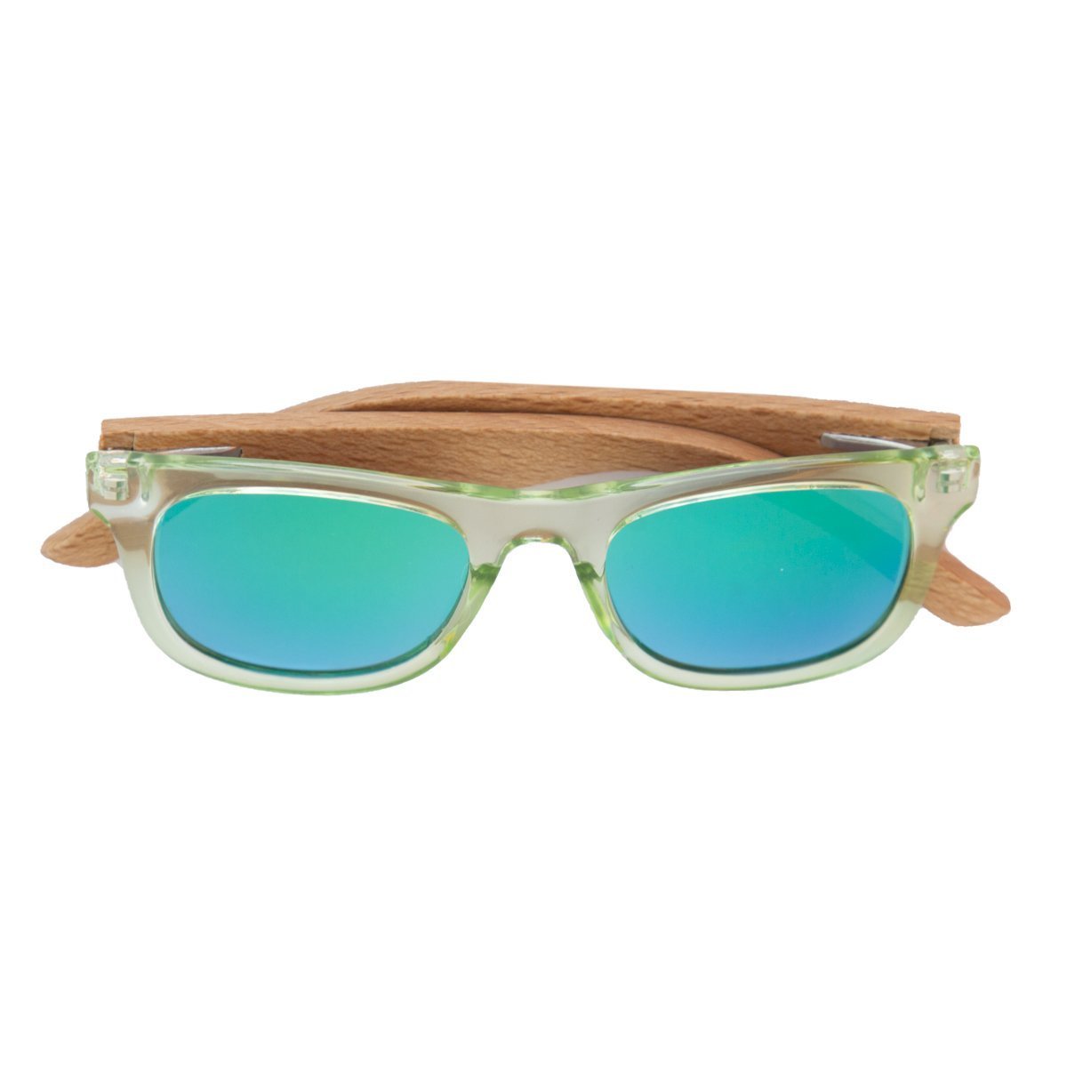 Wooden cheap look sunglasses