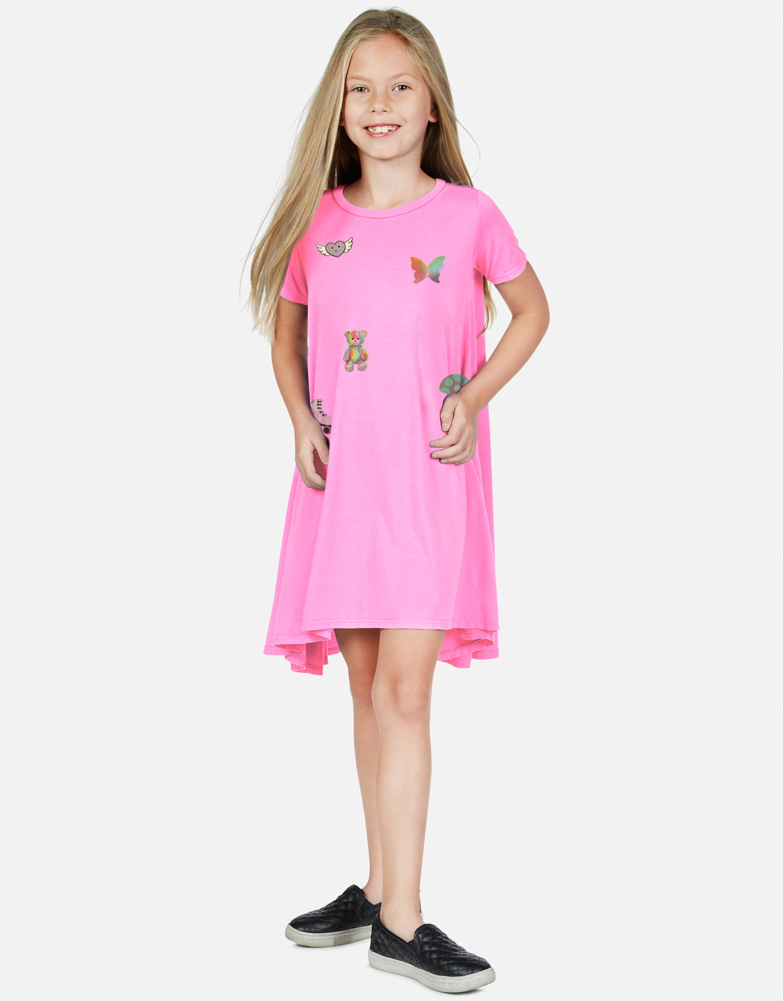 STICKER BEANS SWING DRESS (PREORDER)