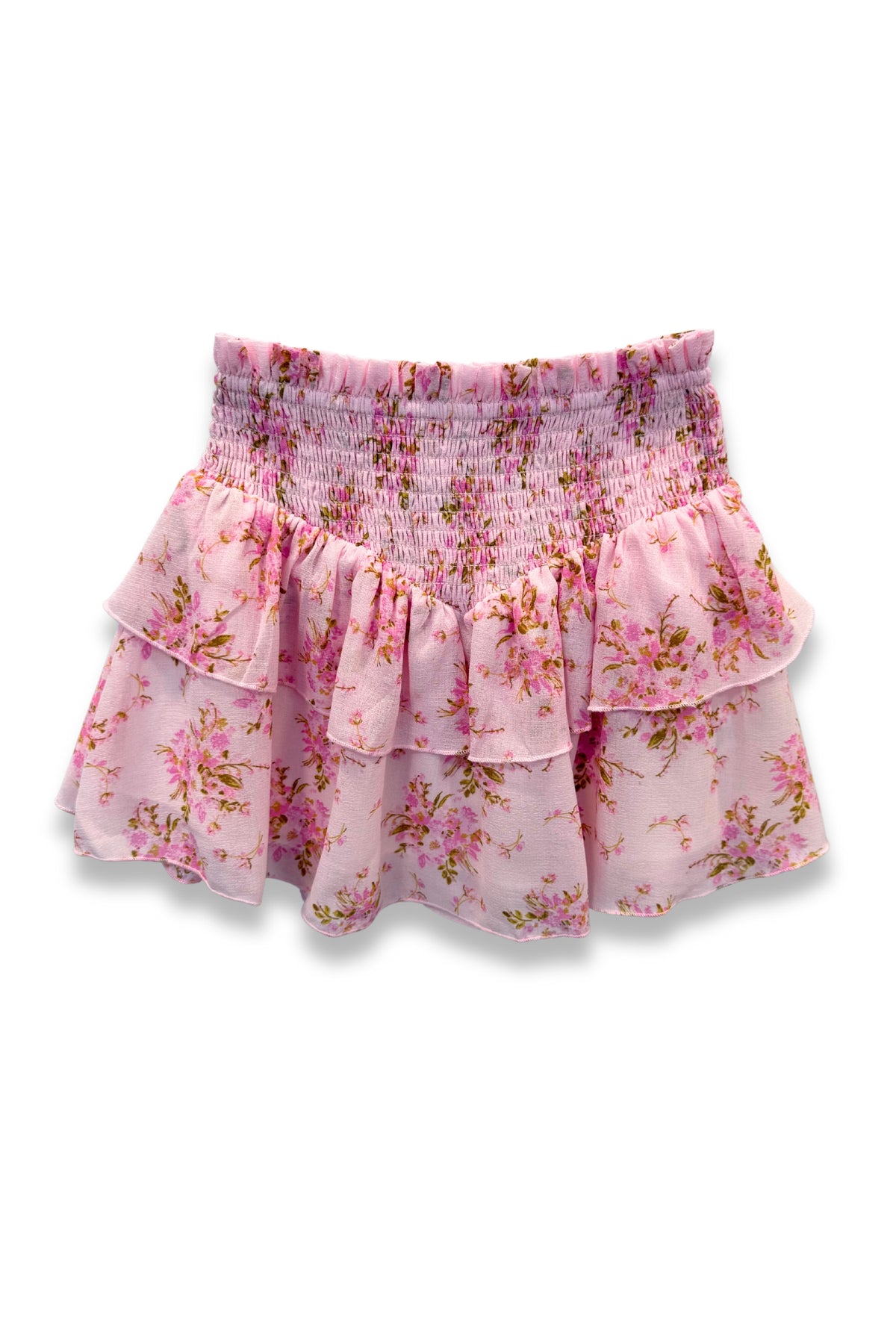 BROOKE PINK BOUQUET SKIRT (PREORDER)