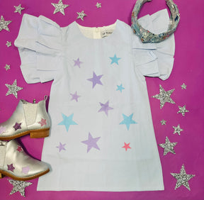 LONDON STARS DENIM DRESS