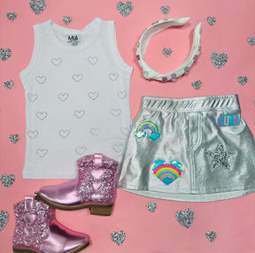 ICONS METALLIC SKORT