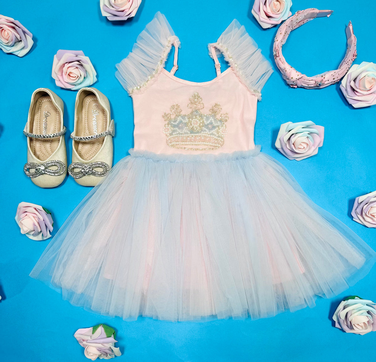 CROWN TUTU DRESS