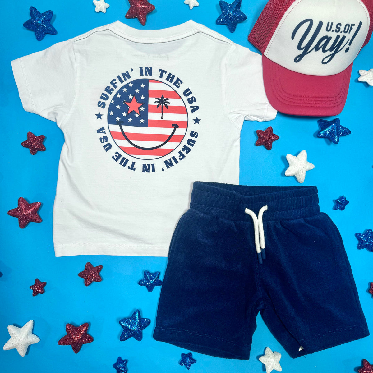 SURFIN USA TSHIRT - SHORT SLEEVE TOPS