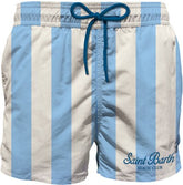 BEACH STRIPE SWIM TRUNKS (PREORDER)