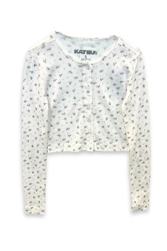 MARINA DITSY FLORAL LOUNGE CARDIGAN (PREORDER)