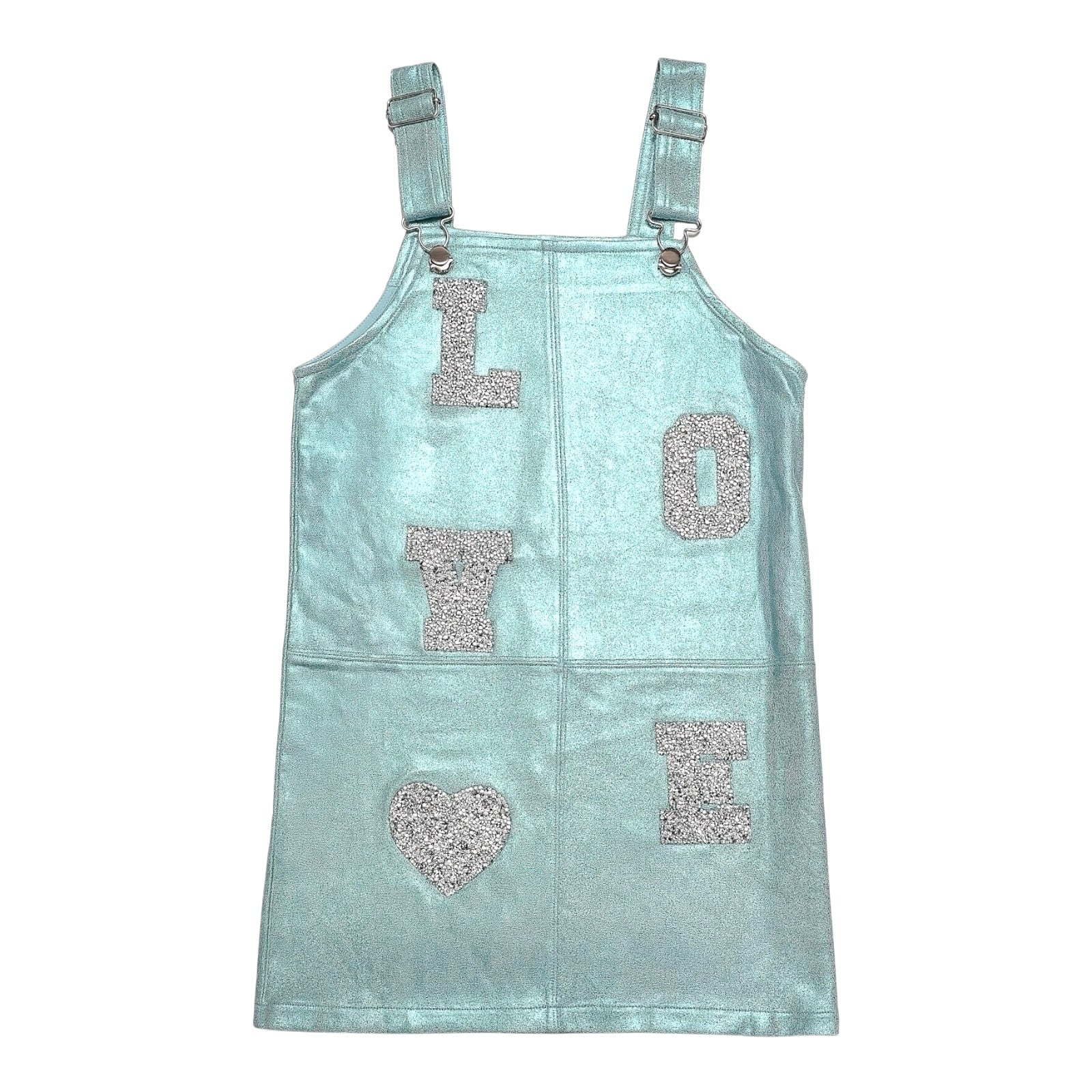 LOVE OVERALL DRESS (PREORDER)