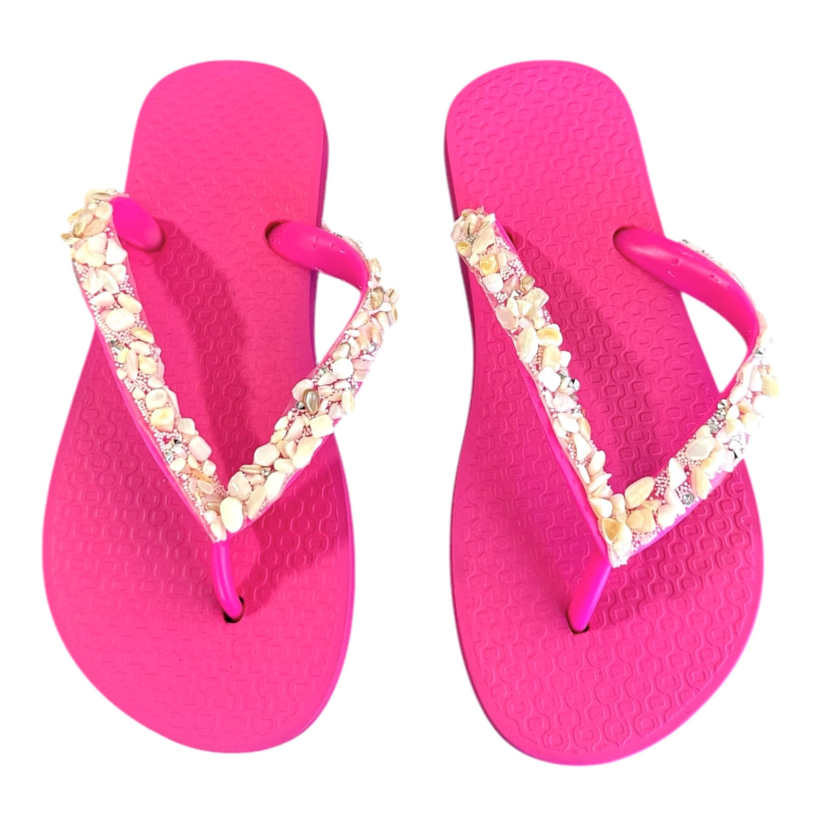 SEASHELL FLIP FLOP SANDALS