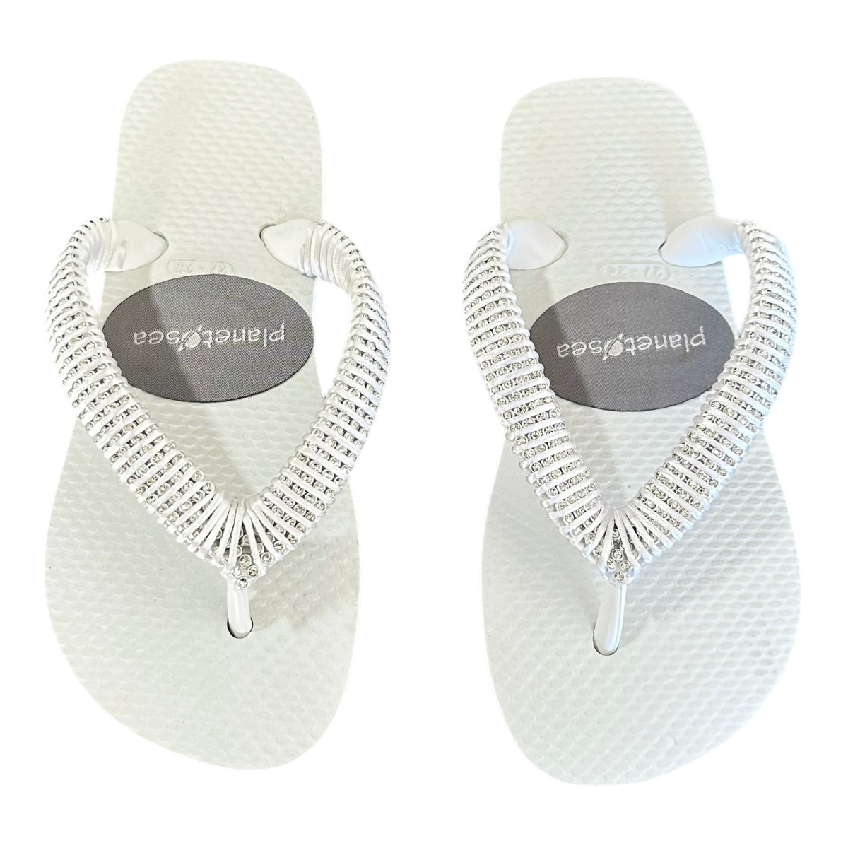 CRYSTAL FLIP FLOP SANDALS