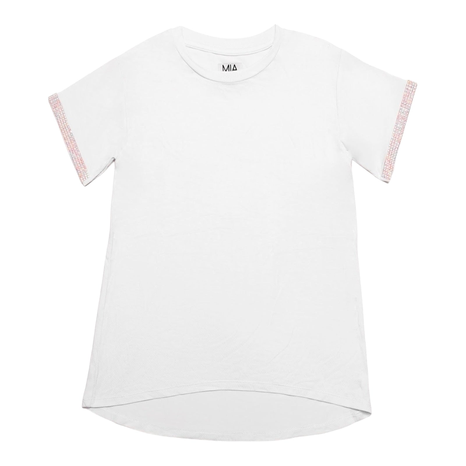 CRYSTAL TRIM TSHIRT (PREORDER)