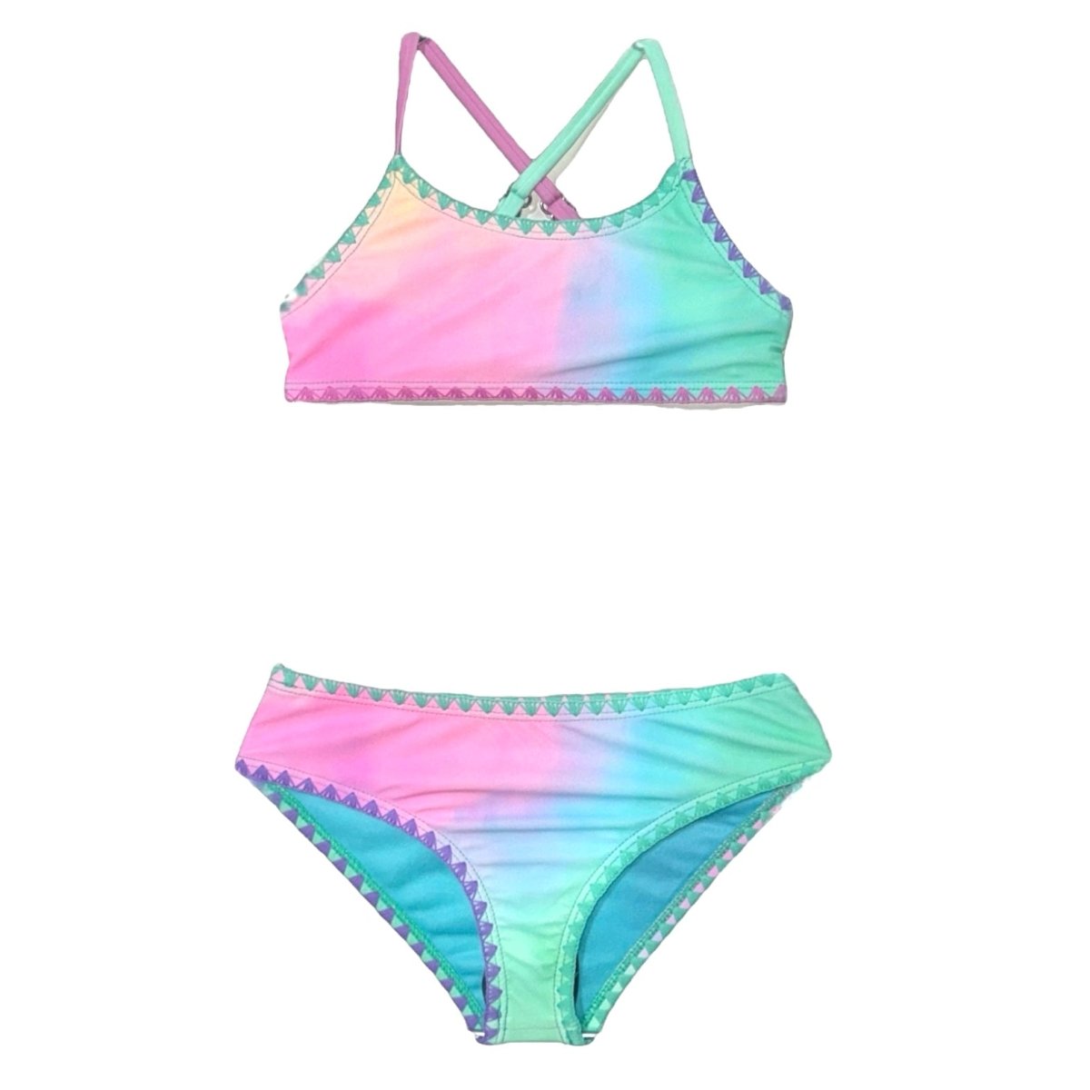 ADINA TIE DYE TWO PIECE BIKINI - TWO PIECE BIKINI