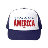 AMERICA STARS TRUCKER HAT - BUBU