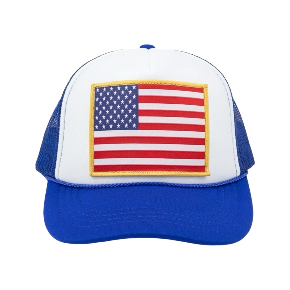 AMERICAN FLAG TRUCKER HAT (PREORDER) - LOCAL BEACH
