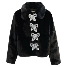 AUDREY FAUX FUR JACKET (PREORDER) - LOLA AND THE BOYS