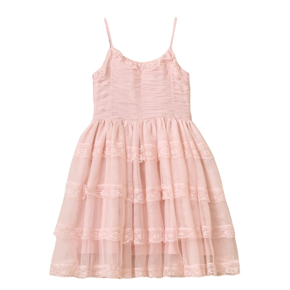 AUDREY LACE TIERED DRESS - NORALEE