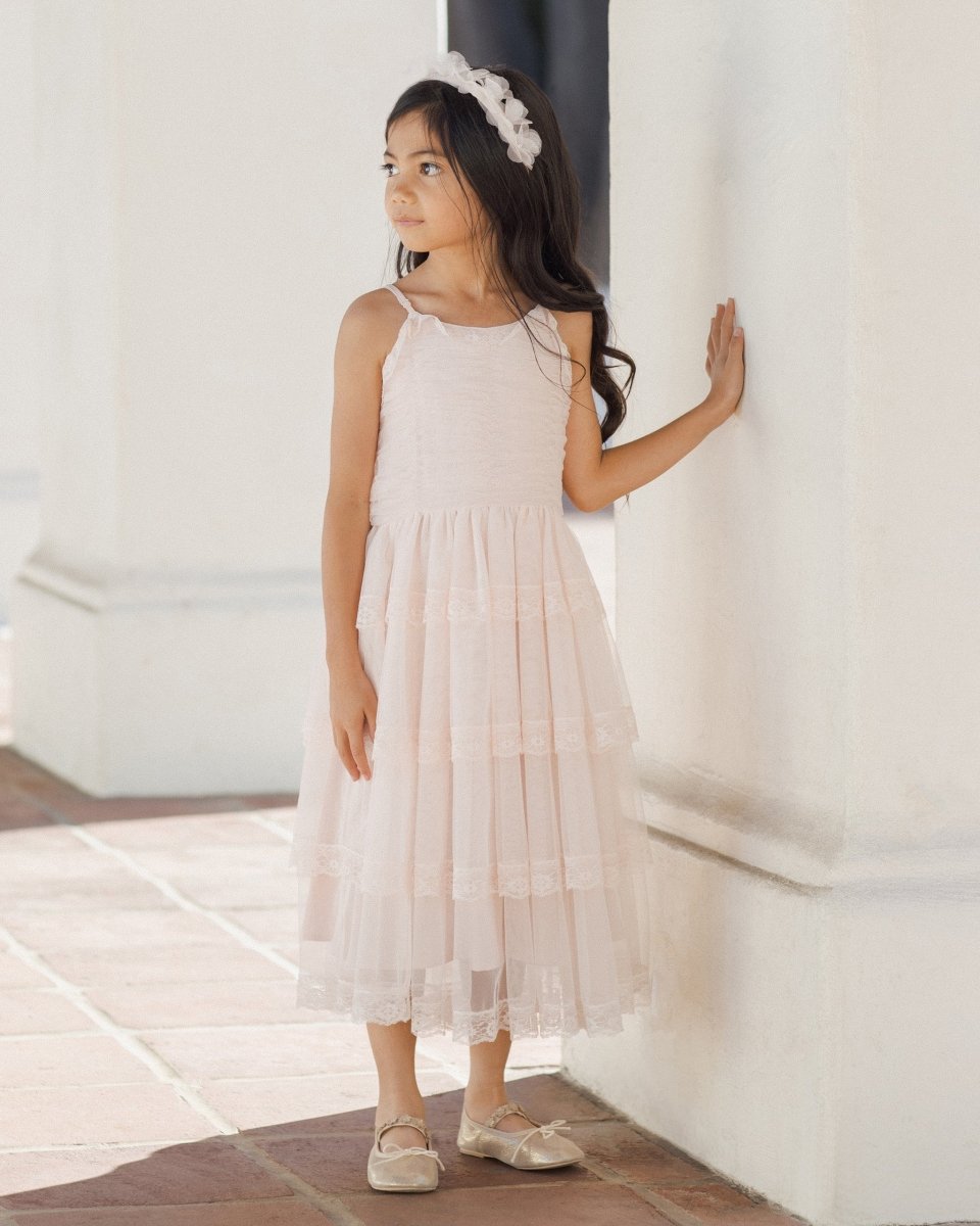 AUDREY LACE TIERED DRESS - NORALEE