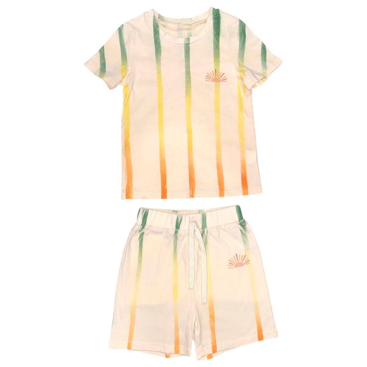 AUSTIN TIE DYE TSHIRT AND SHORTS SET - SET