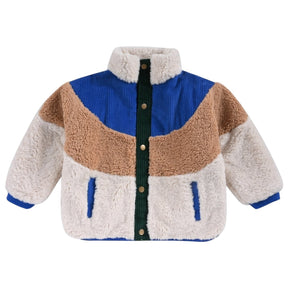 AYSER FAUX FUR TRIM JACKET (PREORDER) - LOUISE MISHA KIDS