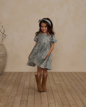 BANDANA LAUREL ROSE DRESS - RYLEE + CRU