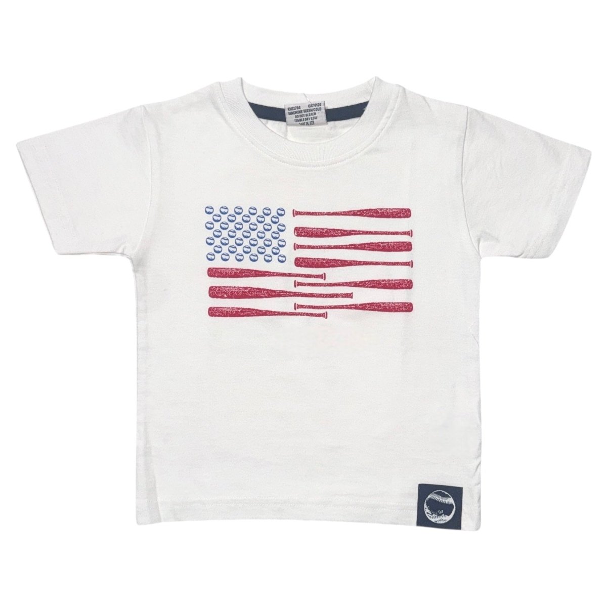 BASEBALL AMERICAN FLAG TSHIRT - MISH MISH