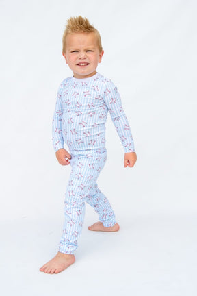 BASEBALL LONG SLEEVE PJS - ESME