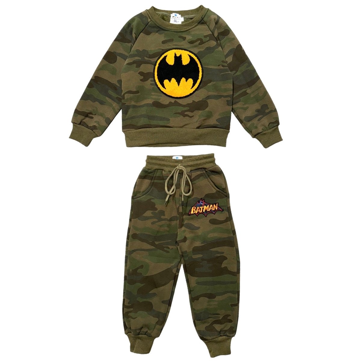 BATMAN CAMO SWEATSHIRT AND SWEATPANTS SET - SET