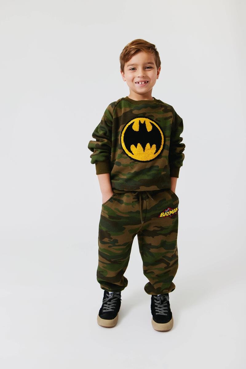 BATMAN CAMO SWEATSHIRT AND SWEATPANTS SET - SET