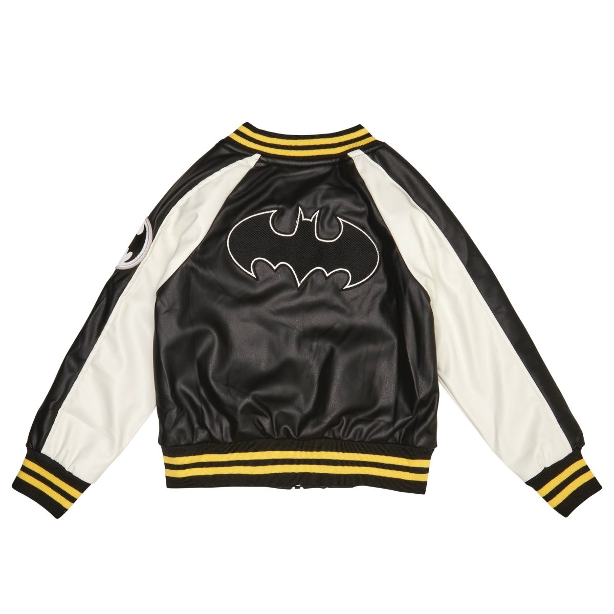 BATMAN PLEATHER BOMBER JACKET - LOLA AND THE BOYS