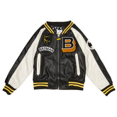 BATMAN PLEATHER BOMBER JACKET - LOLA AND THE BOYS