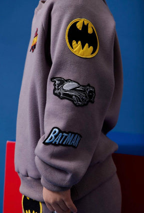 BATMAN SWEATSHIRT AND SWEATPANTS SET (PREORDER) - LOLA AND THE BOYS