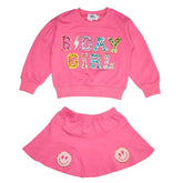 BDAY GIRL SWEATSHIRT AND SKIRT SET - LOLA AND THE BOYS