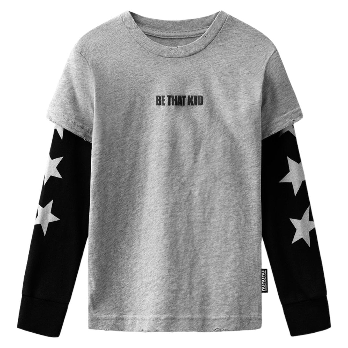 BE THAT KID STARS TWOFER LONG SLEEVE TSHIRT (PREORDER) - NUNUNU