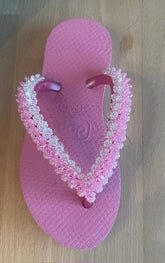 BEADED FLIP FLOP SANDALS (PREORDER) - PLANET SEA