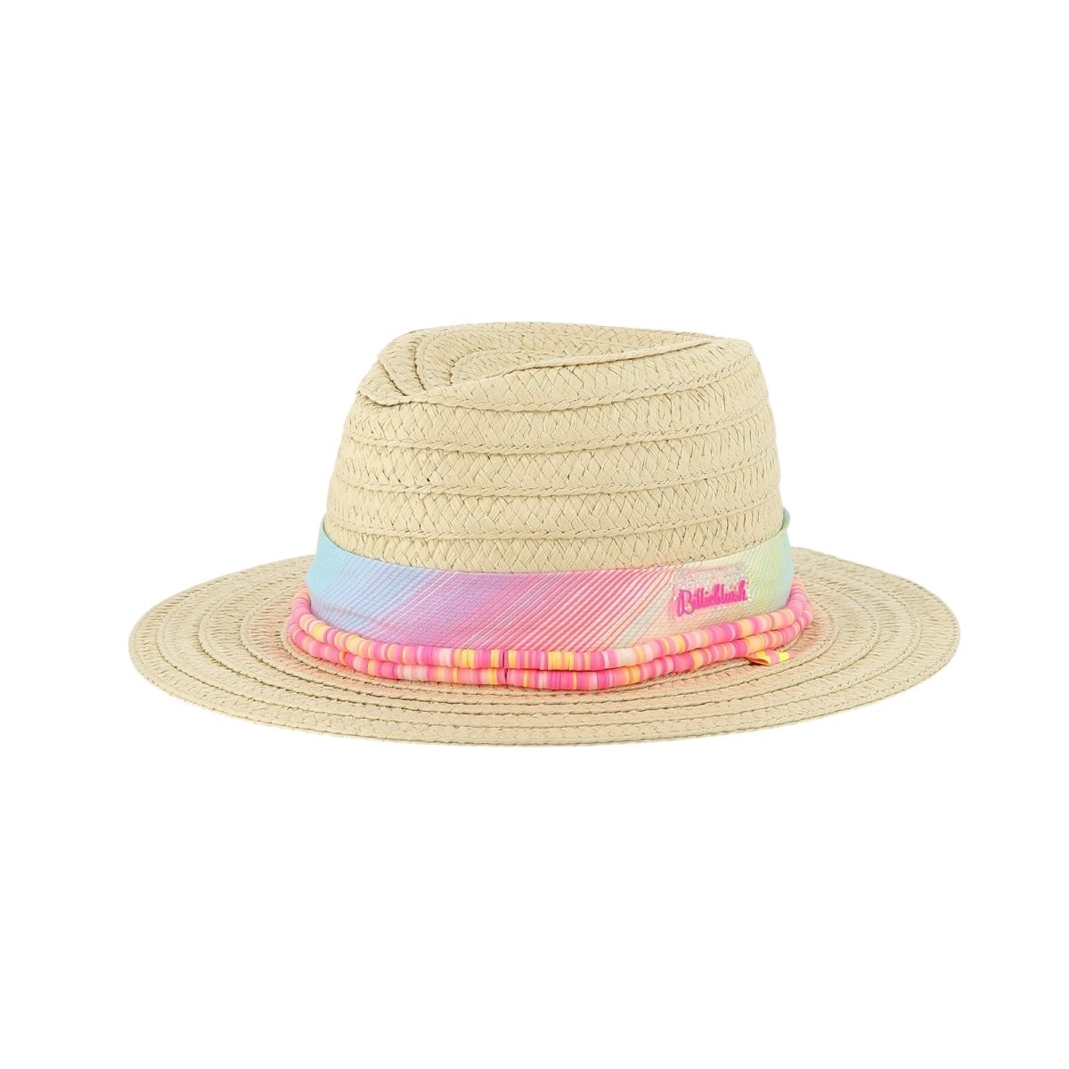 BEADED STRAW HAT - HATS