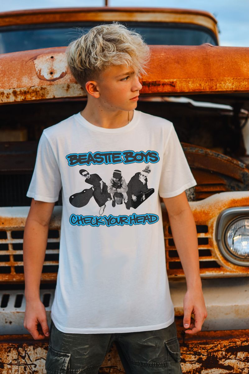 BEASTIE BOYS CHECK YOUR HEAD TSHIRT - ROWDY SPROUT