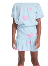 BOLT HEARTS SKORT (PREORDER) - CHASER KIDS