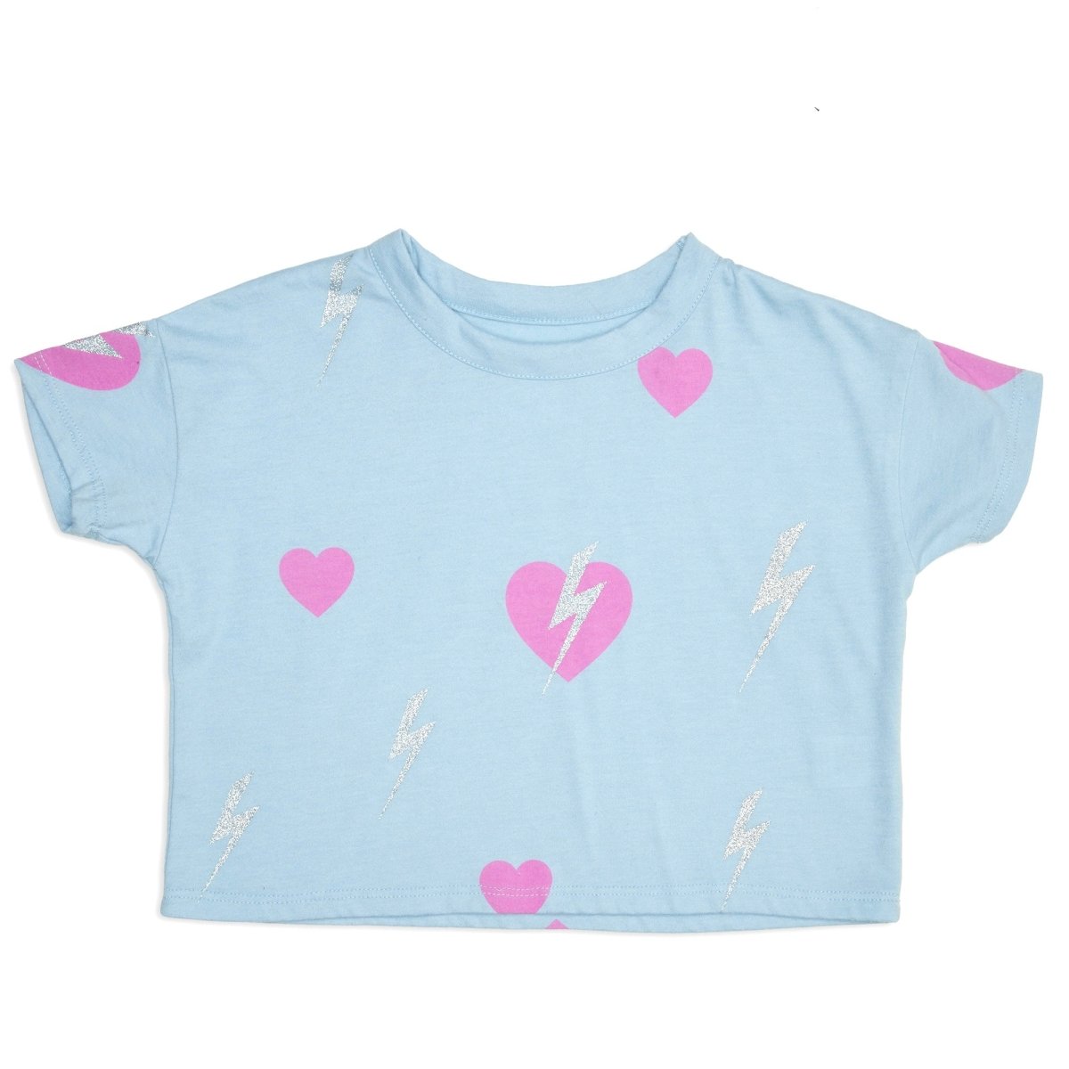 BOLT HEARTS TSHIRT - SHORT SLEEVE TOPS