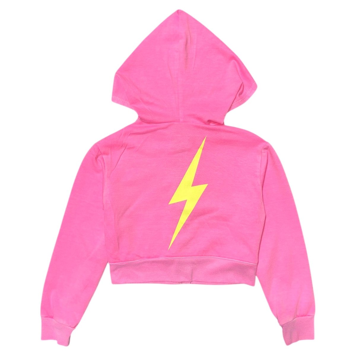 BOLT NEON ZIP UP HOODIE - HOODIES