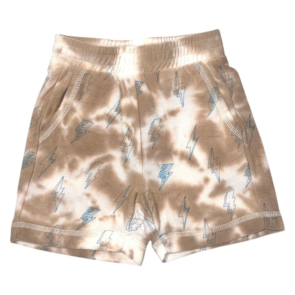 BOLTS TIE DYE SHORTS - SHORTS