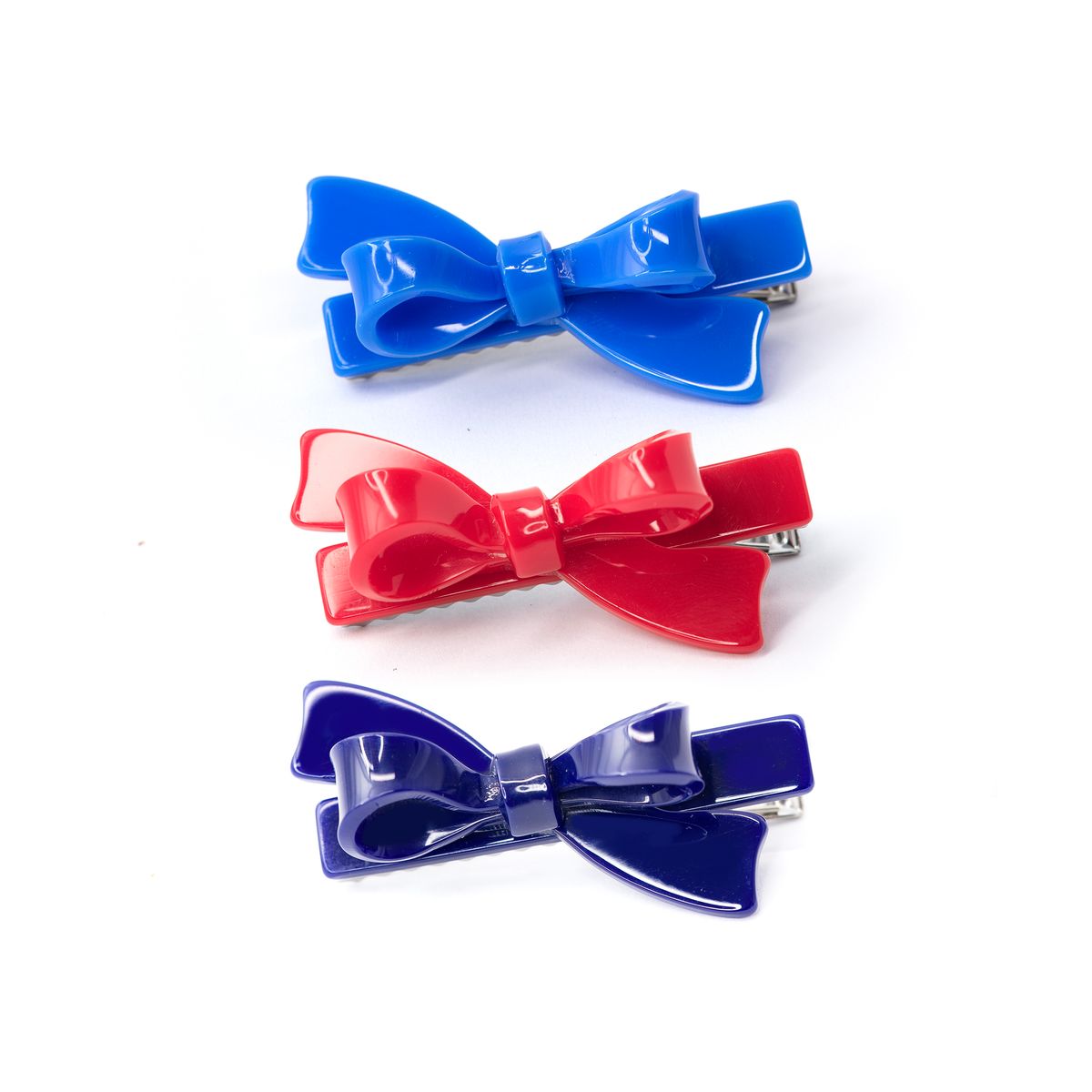 BOW CLIPS SET OF 3 (PREORDER) - LILIES & ROSES