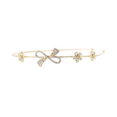 BOW & FLOWER METALLIC HEADBAND (PREORDER) - FUN FETY