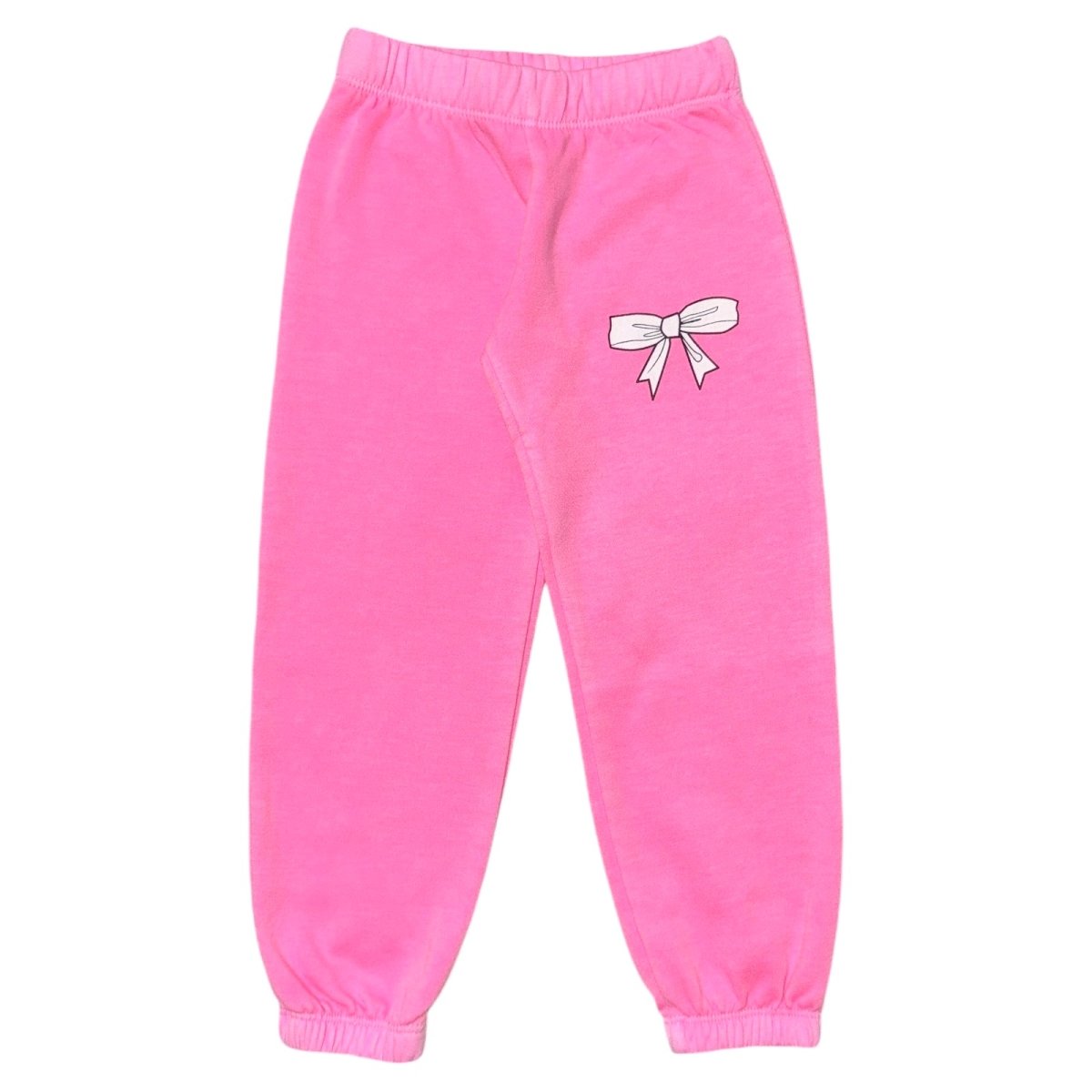 BOW SWEATPANTS - SWEATPANTS