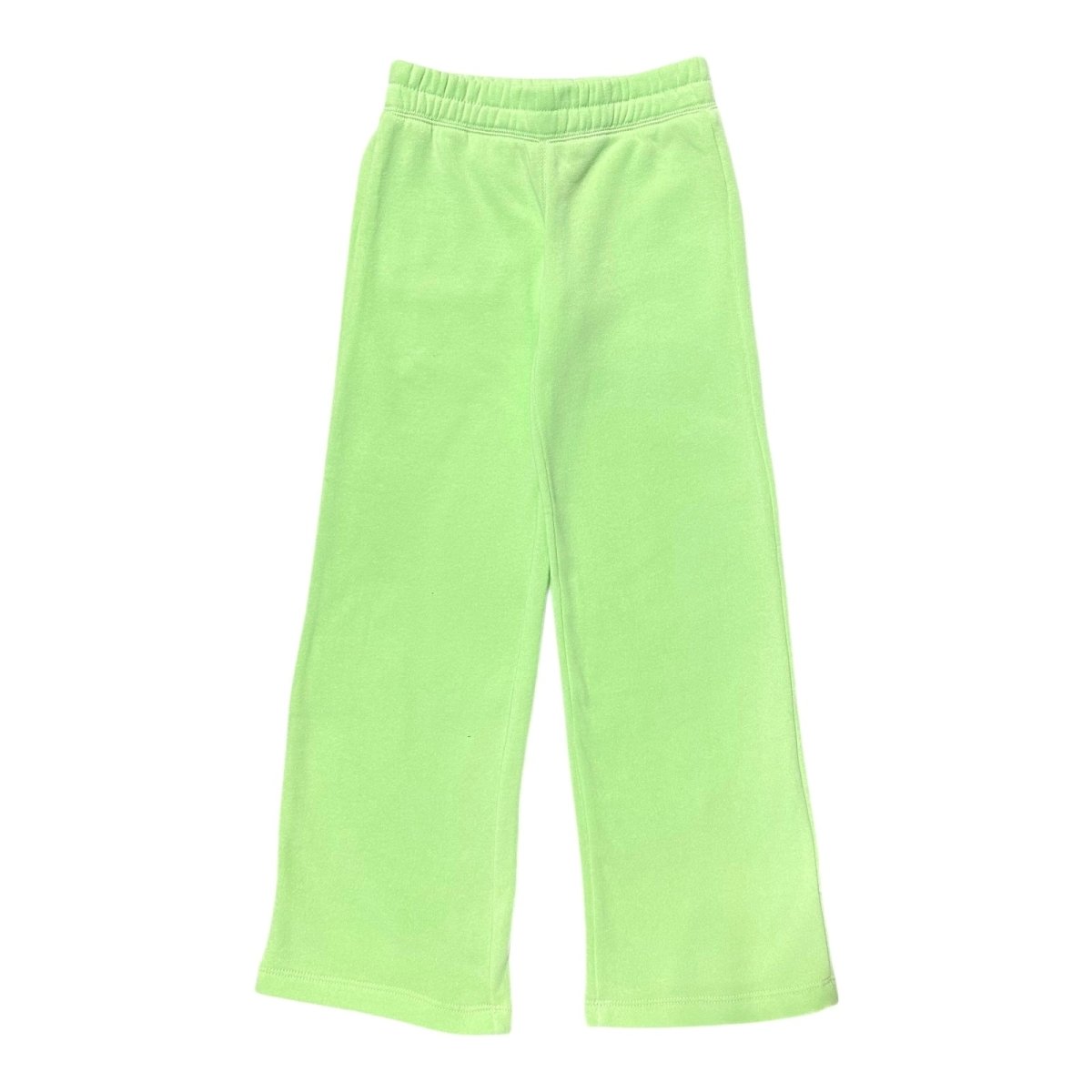 BRIGHT AVOCADO WIDE LEG SWEATPANTS - KATIE J NEW YORK