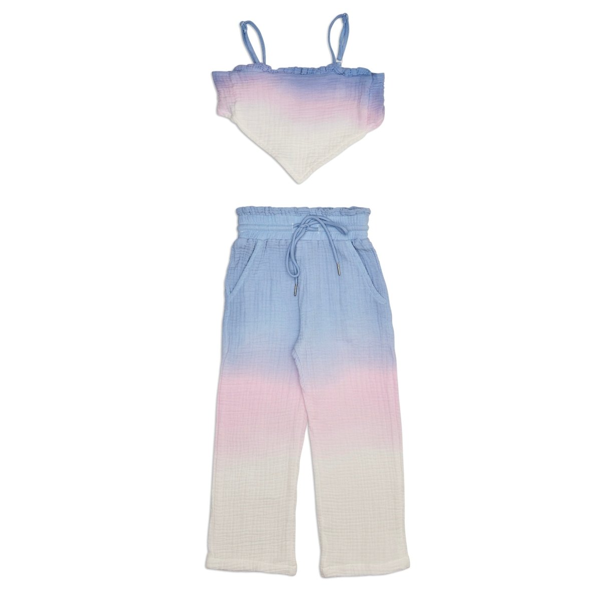 CABO DIP DYE TOP AND PANTS SET - MINI DREAMERS