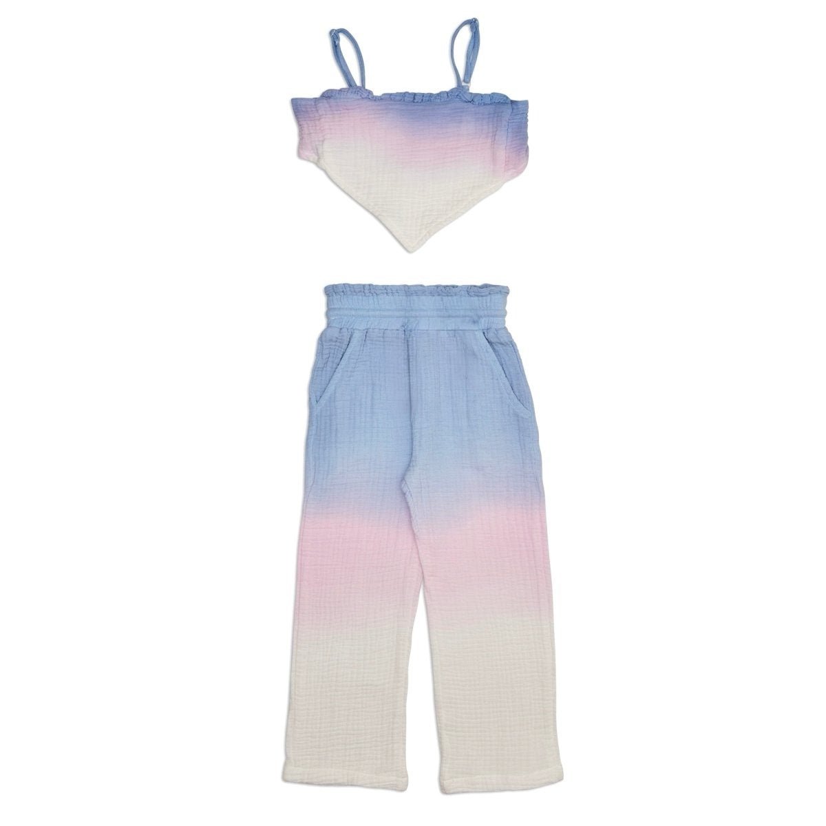 CABO DIP DYE TOP AND PANTS SET - MINI DREAMERS